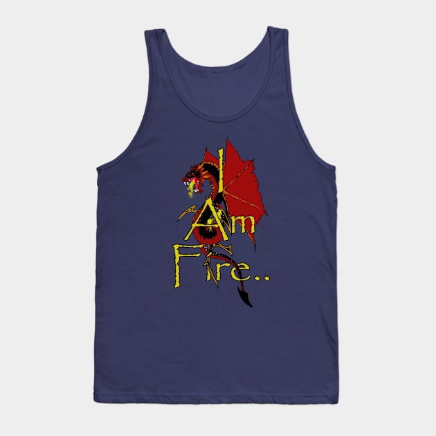 Dragon Tank Top by Tech.Tee